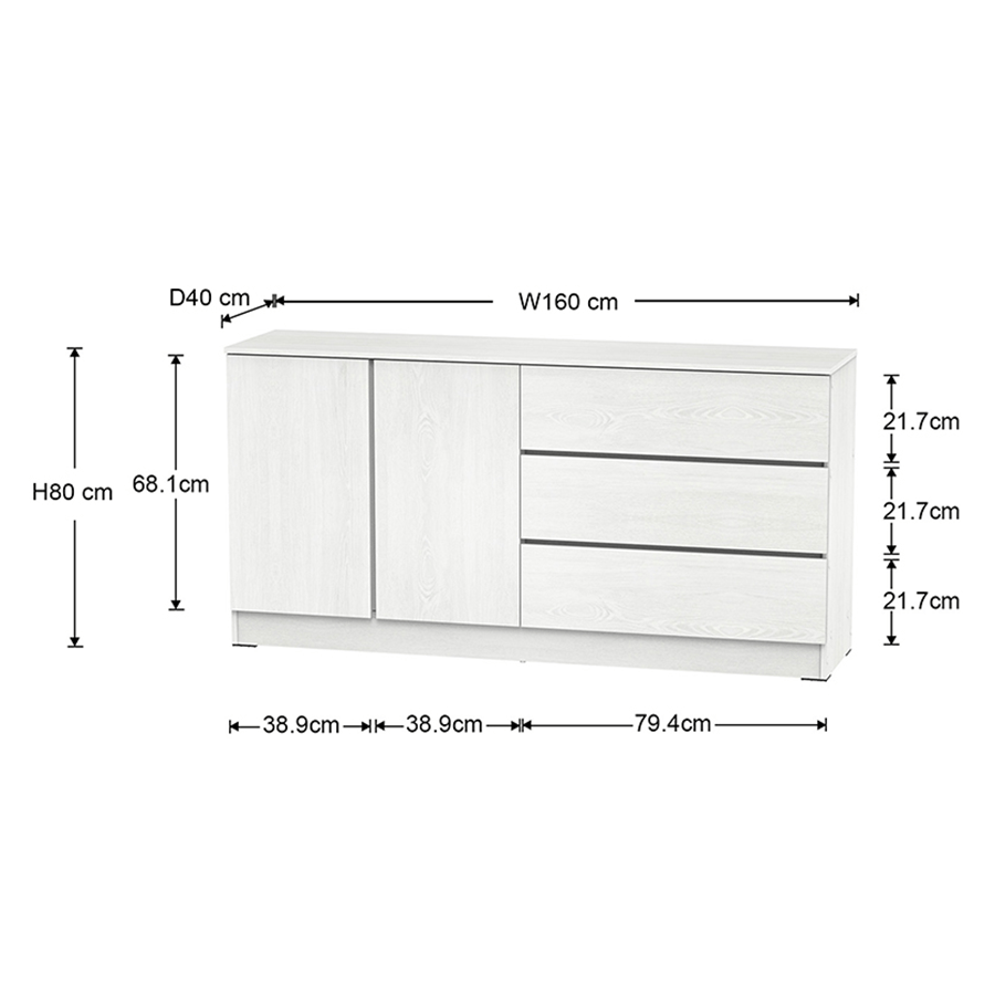 MORE NOWEL OPTIONS Nowel 160 cm Buffet Nowel 160 cm Buffet Mandaue Foam