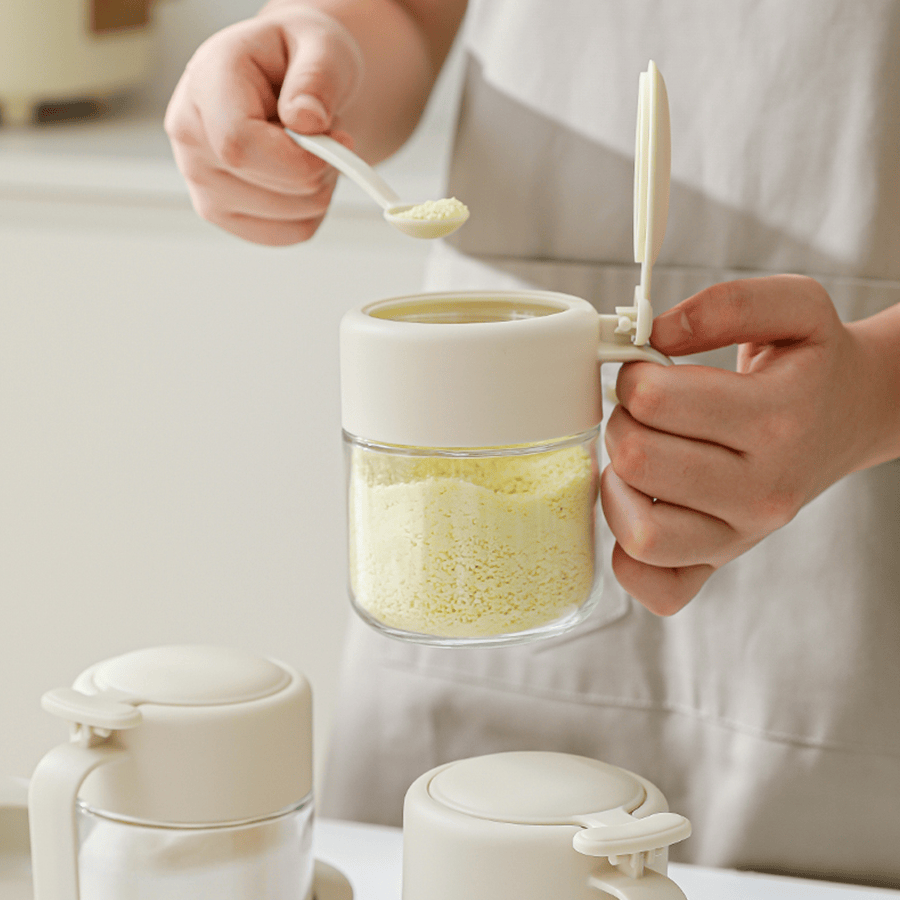 Orson Spice Jar with Spoon