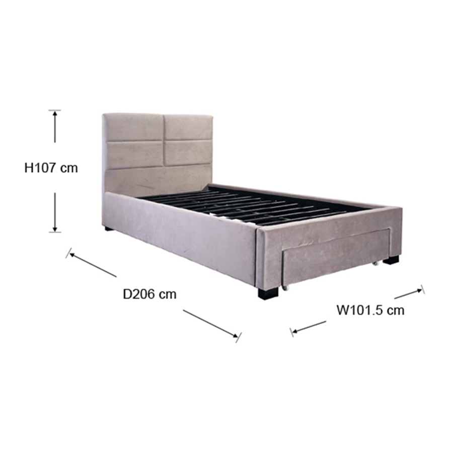 #size_Single Bed 36x75