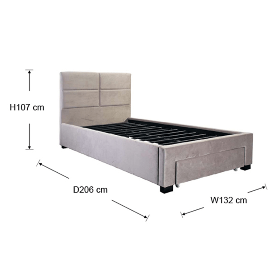 #size_Semi-Double Bed 48x75