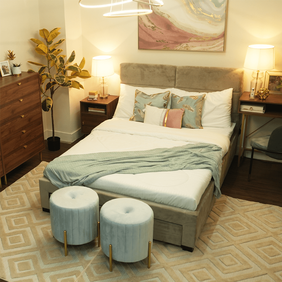 #size_King Bed 72x75