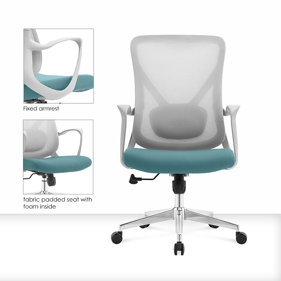 Paris Low Back Wide Seat Office Chair