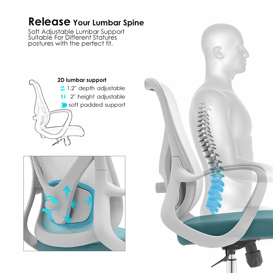 Paris Low Back Wide Seat Office Chair