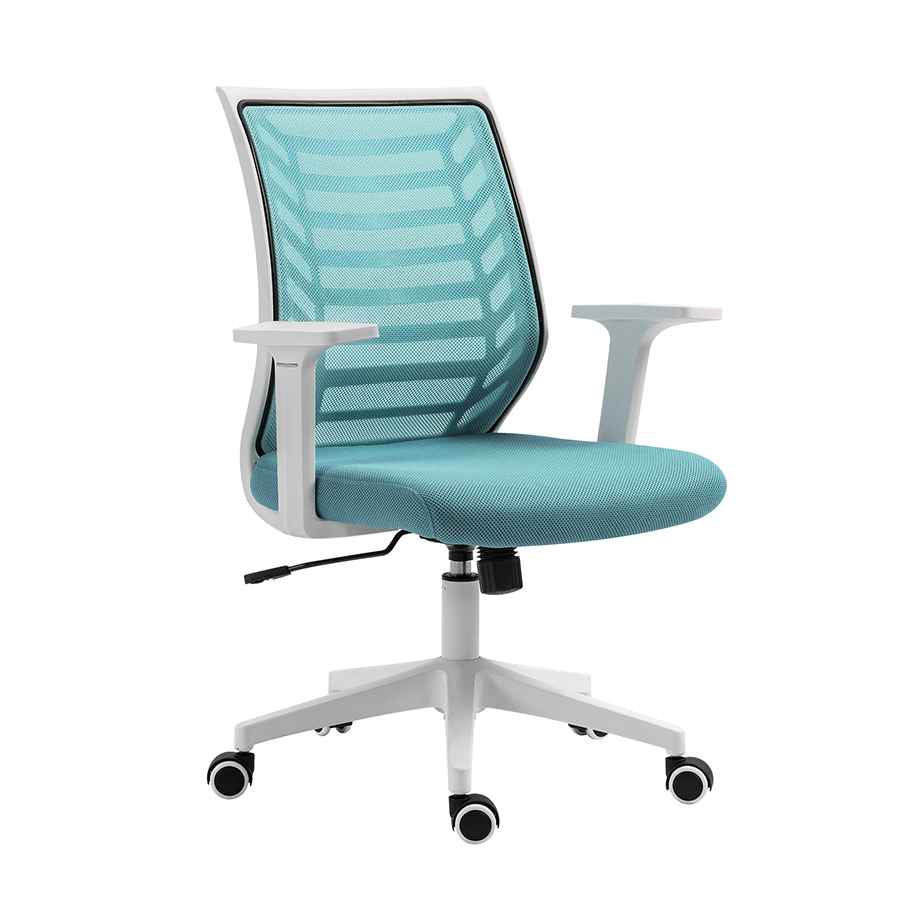 Penley Low Back Office Chair Penley Low Back Office Chair Light Blue Mandaue Foam