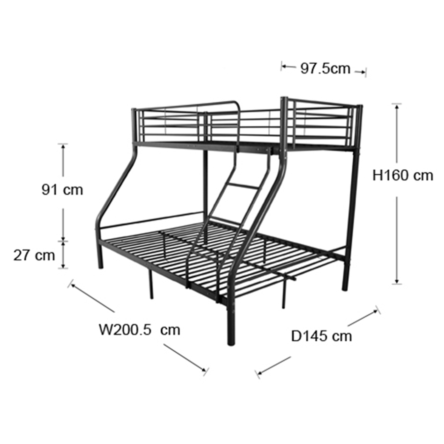 Penn Metal Bunk Bed Penn Metal Bunk Bed Mandaue Foam