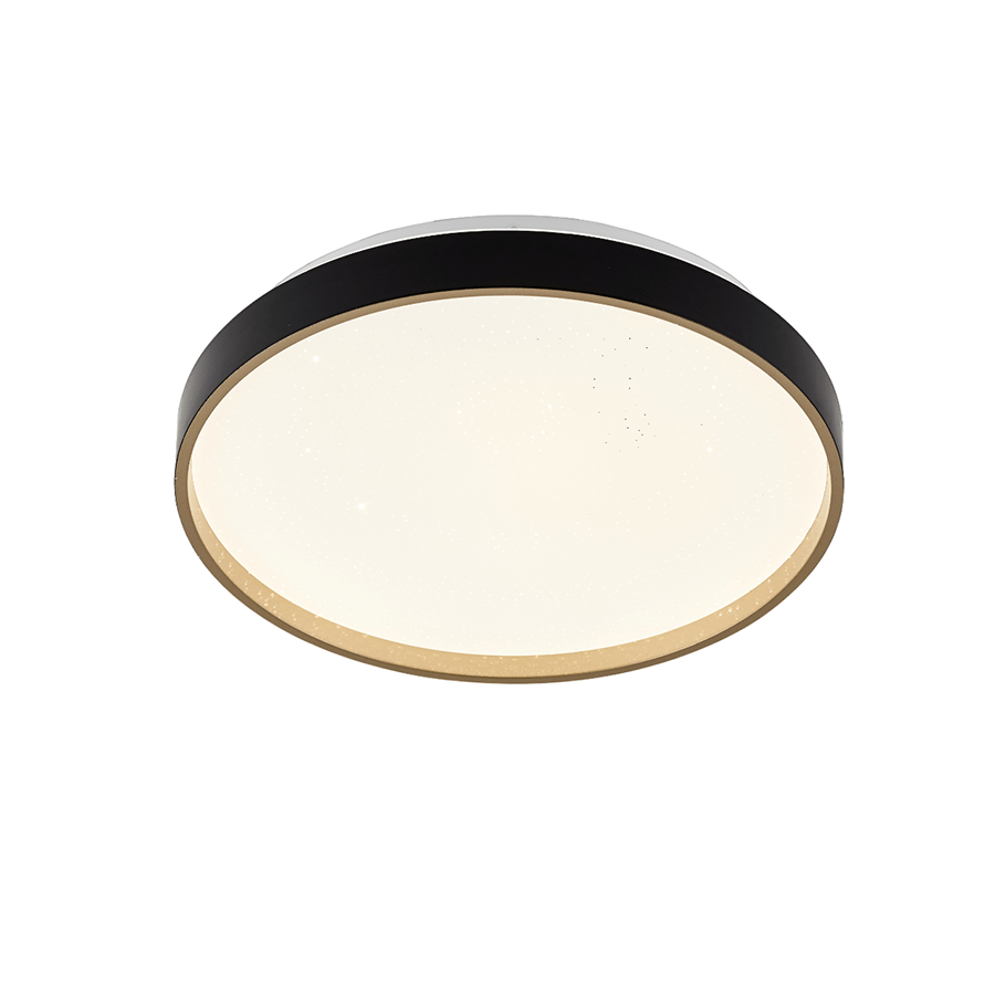Peton Flush Mount Light Peton Flush Mount Light Black Mandaue Foam