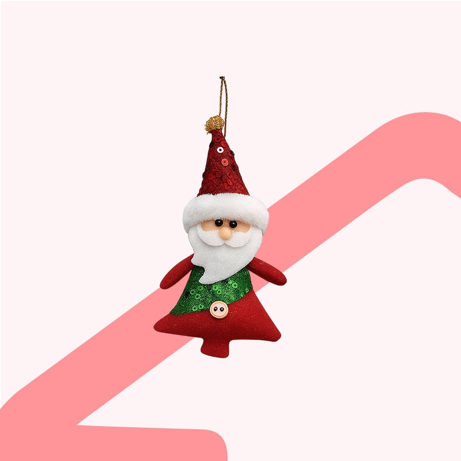Pexie Hanging Santa 19cm