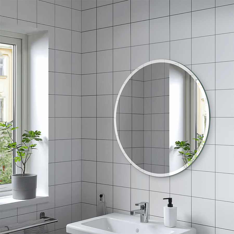 MORE PLAIN BEVEL OPTIONS Plain Bevel Round Mirror Plain Bevel Round Mirror Mandaue Foam