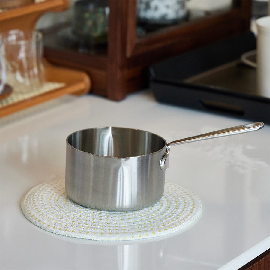 Polka Dot Round Trivet