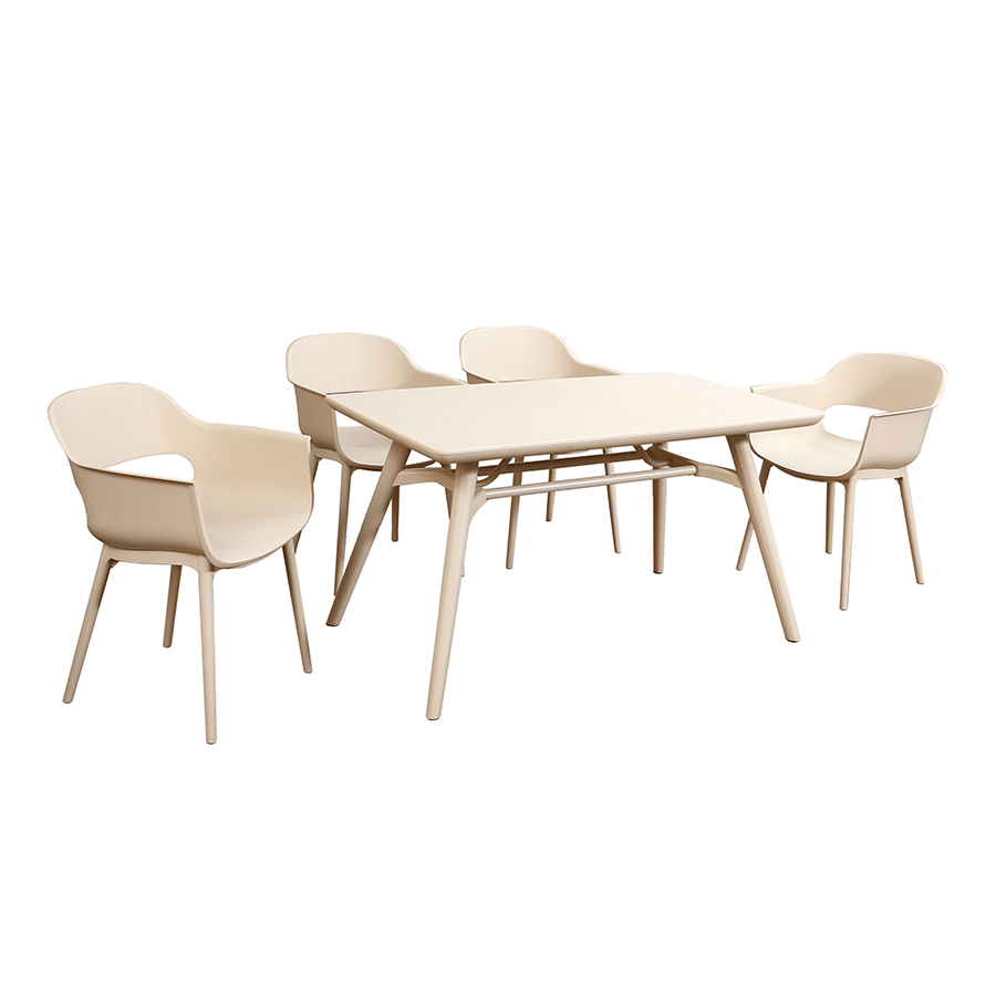 Portofino 4 Seater Dining Set