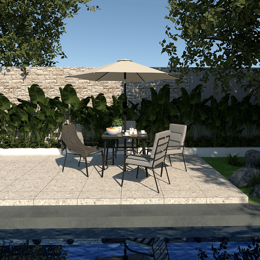 MORE PRIMROSE OPTIONS Primrose Outdoor 4 Seater Dining Primrose Outdoor 4 Seater Dining Gray Mandaue Foam
