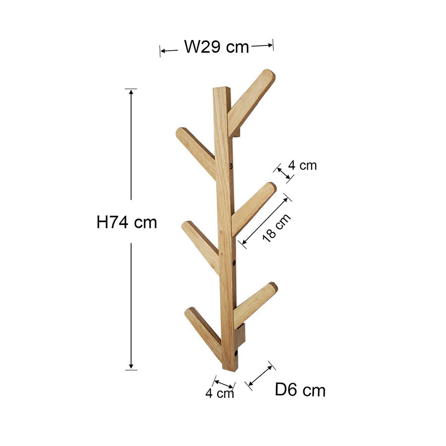 Quincy Wall Hook Tree Quincy Wall Hook Tree Mandaue Foam