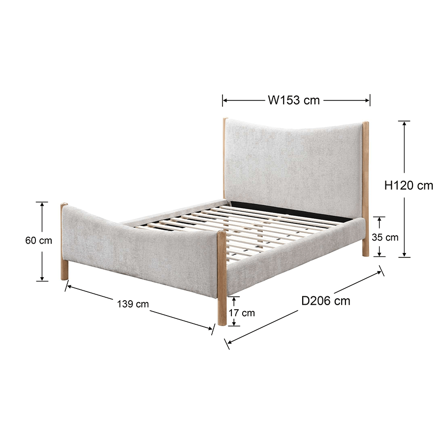 #size_Double Bed 54x75 inches