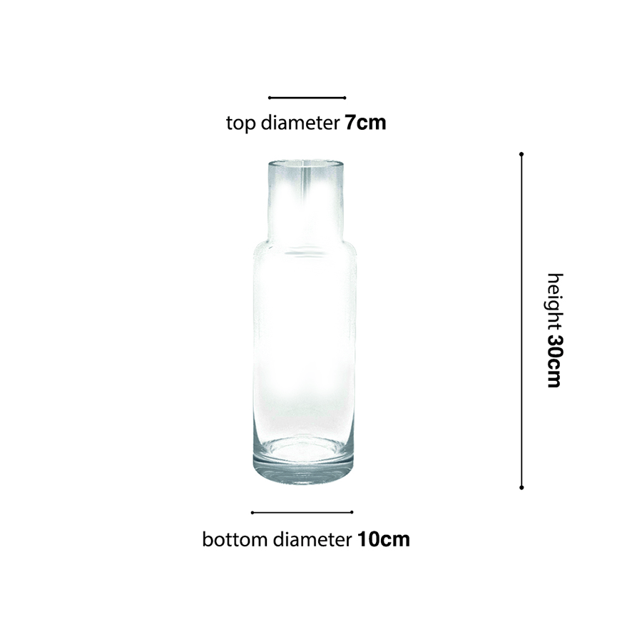 Radiance Clear Glass Vase Radiance Clear Glass Vase Mandaue Foam