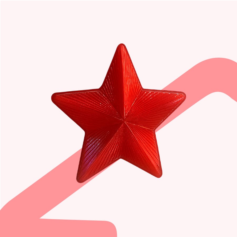 Red Polarized Star Waterfall Function