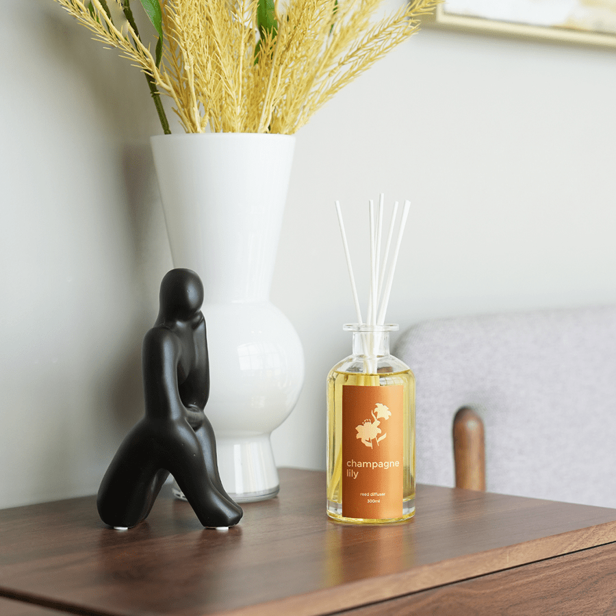 Reed Diffuser 300ml 5 sticks - Champagne Lily Reed Diffuser 300ml 5 sticks - Champagne Lily Mandaue Foam