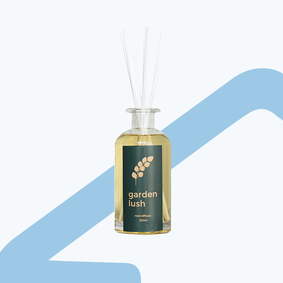 Reed Diffuser 300ml 5 sticks - Garden Lush
