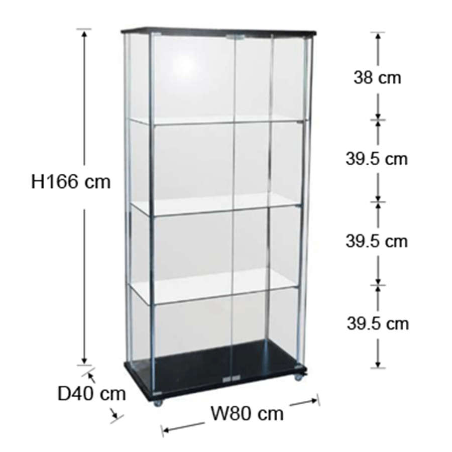 MORE REESE OPTIONS Reese High Display Cabinet with Wheel Reese High Display Cabinet with Wheel Mandaue Foam