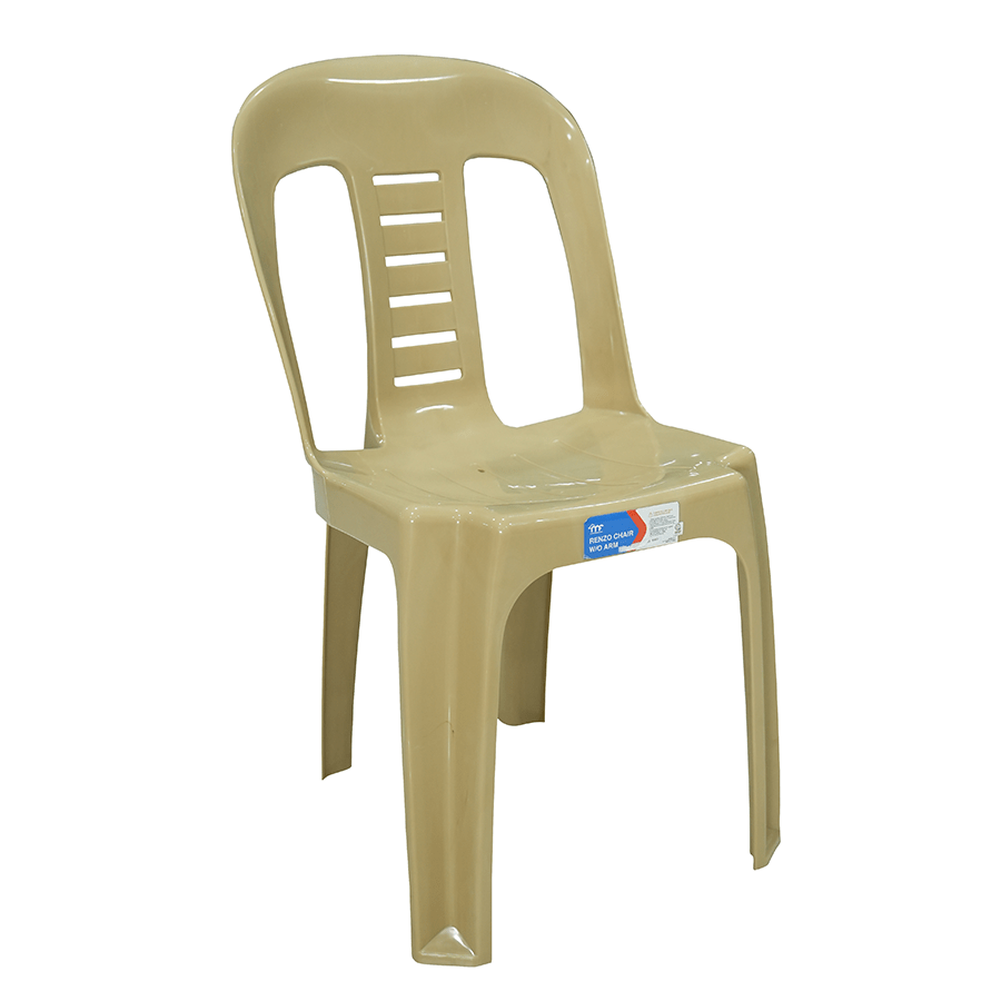 Renzo Chair without Arm Renzo Chair without Arm Beige Mandaue Foam