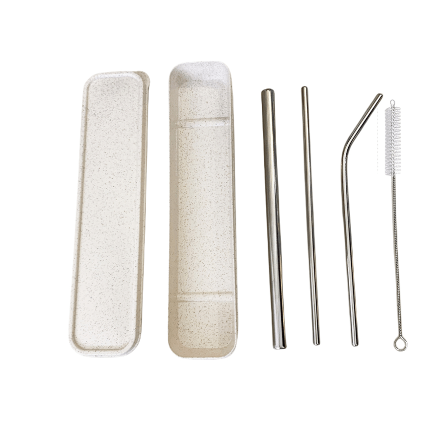 Reusable Ss Straws with Travel Case Reusable Ss Straws with Travel Case Mandaue Foam