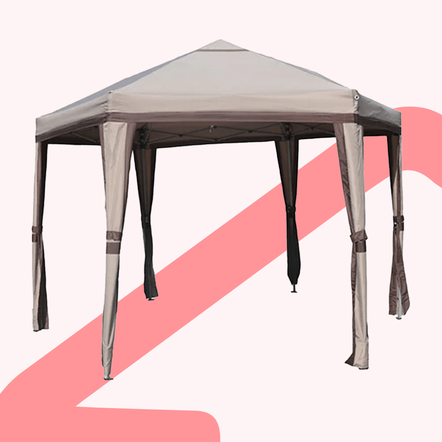 Reva Hexagon Folding Gazebo