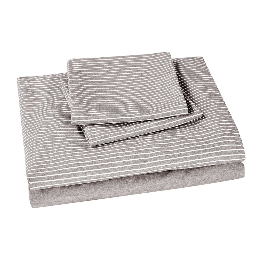 MORE STRIPE KHAKI LINEN OPTIONS Reversible Stripe Khaki 4pc Sheet Set Reversible Stripe Khaki 4pc Sheet Set Mandaue Foam