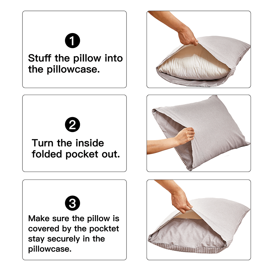 MORE STRIPE KHAKI LINEN OPTIONS Reversible Stripe Khaki 4pc Sheet Set Reversible Stripe Khaki 4pc Sheet Set Mandaue Foam