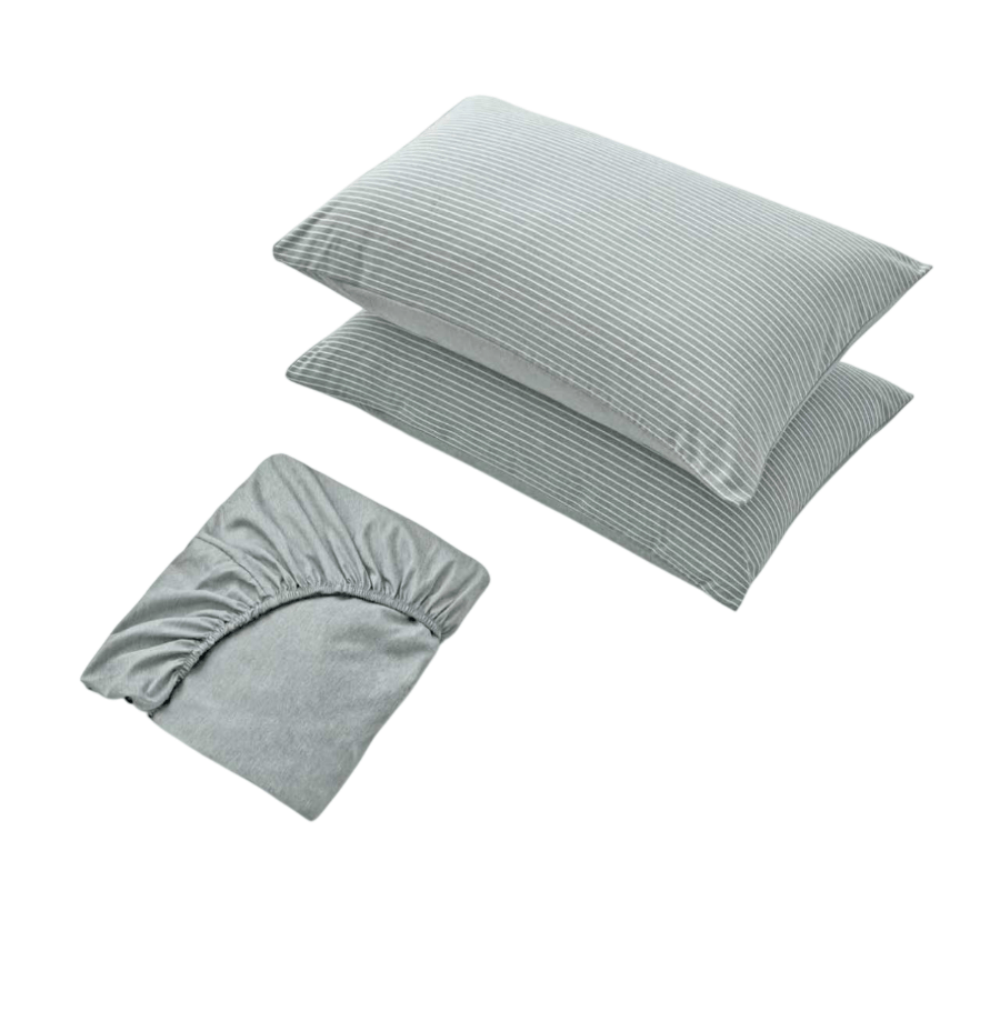 Reversible Stripe Stardew 3pc Sheet Set