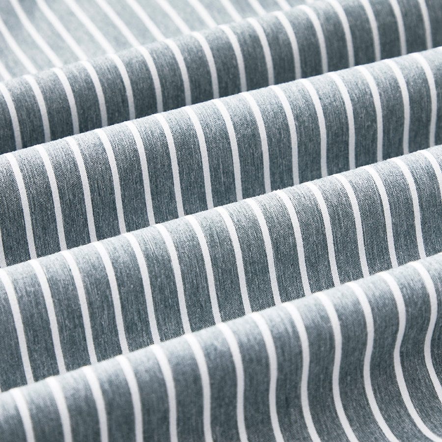 Reversible Stripe Stardew 4pc Flat Sheet Set