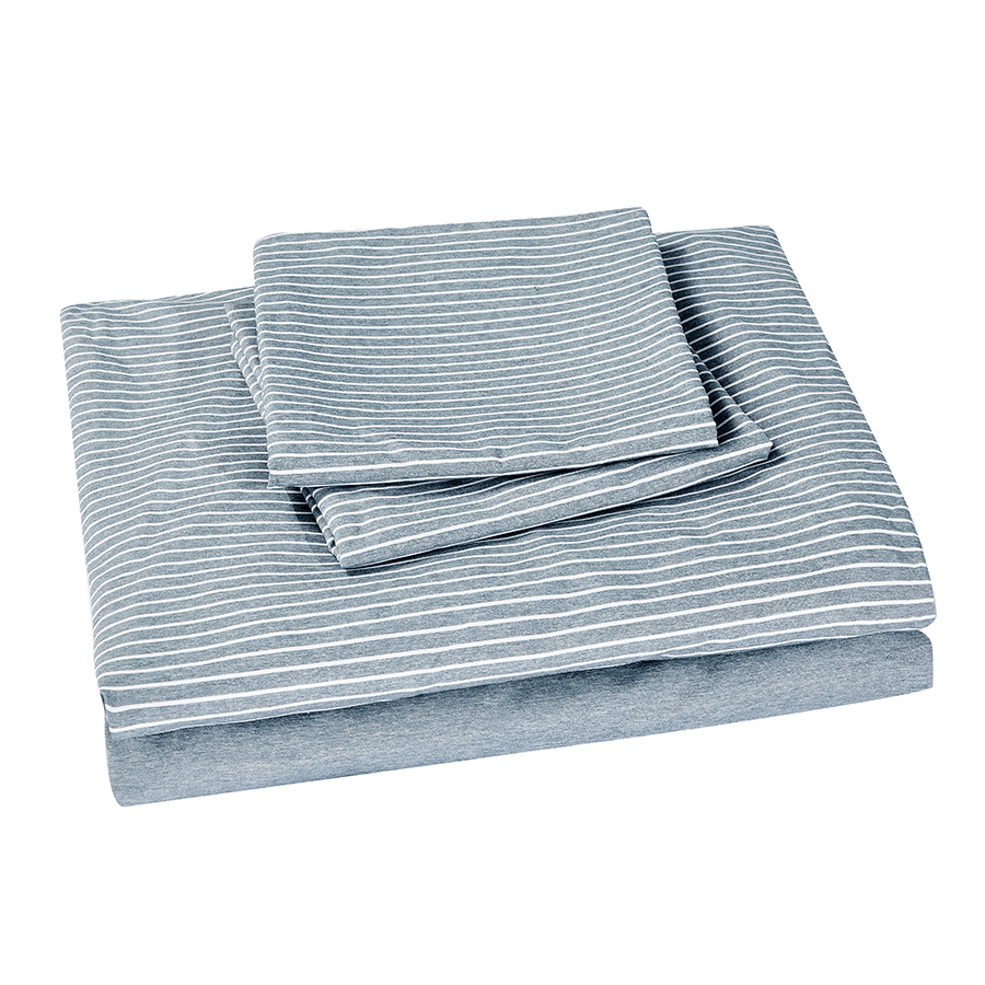 MORE STRIPE STARDEW LINEN OPTIONS Reversible Stripe Stardew 4pc Sheet Set Reversible Stripe Stardew 4pc Sheet Set Mandaue Foam