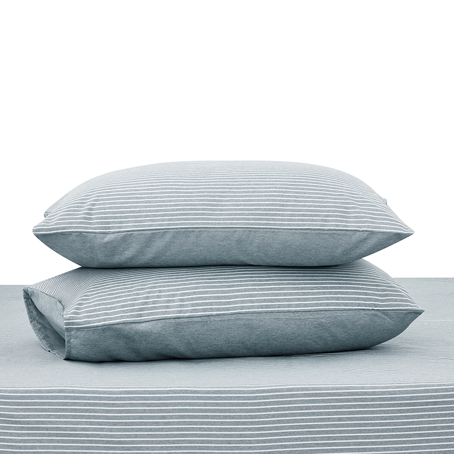 MORE STRIPE STARDEW LINEN OPTIONS Reversible Stripe Stardew 4pc Sheet Set Reversible Stripe Stardew 4pc Sheet Set Mandaue Foam