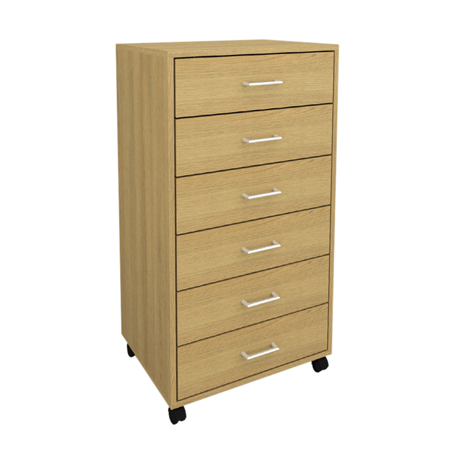 MORE RHYS OPTIONS Rhys 6 Drawer Pedestal Rhys 6 Drawer Pedestal Oak Mandaue Foam