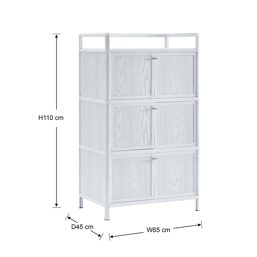 MORE RICCI OPTIONS Ricci 6 Doors Kitchen Cabinet Ricci 6 Doors Kitchen Cabinet White Oak Mandaue Foam