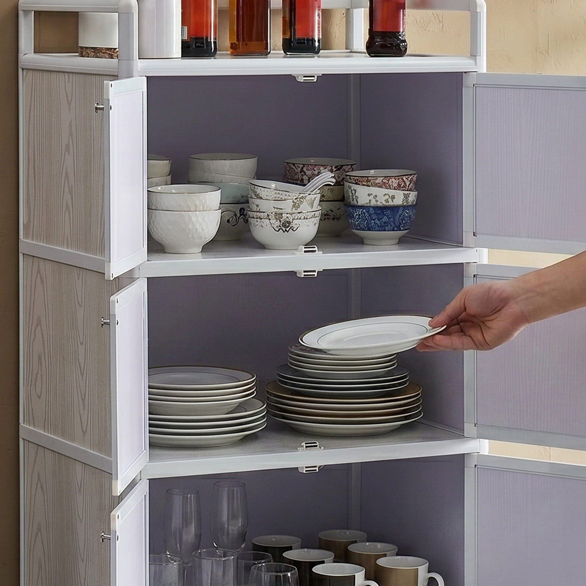 Ricci 6 Doors Kitchen Cabinet
