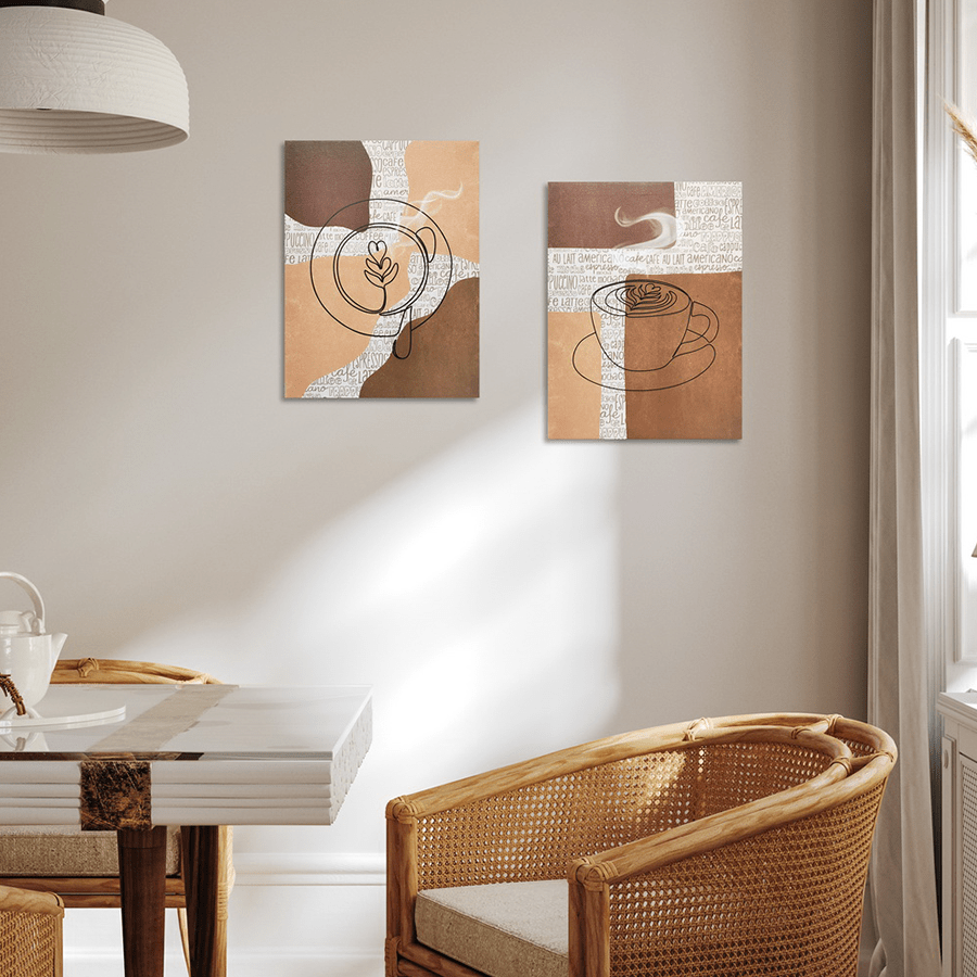 MORE RISTO OPTIONS Risto Set of 2 Canvas Wall Art Risto Set of 2 Canvas Wall Art Mandaue Foam