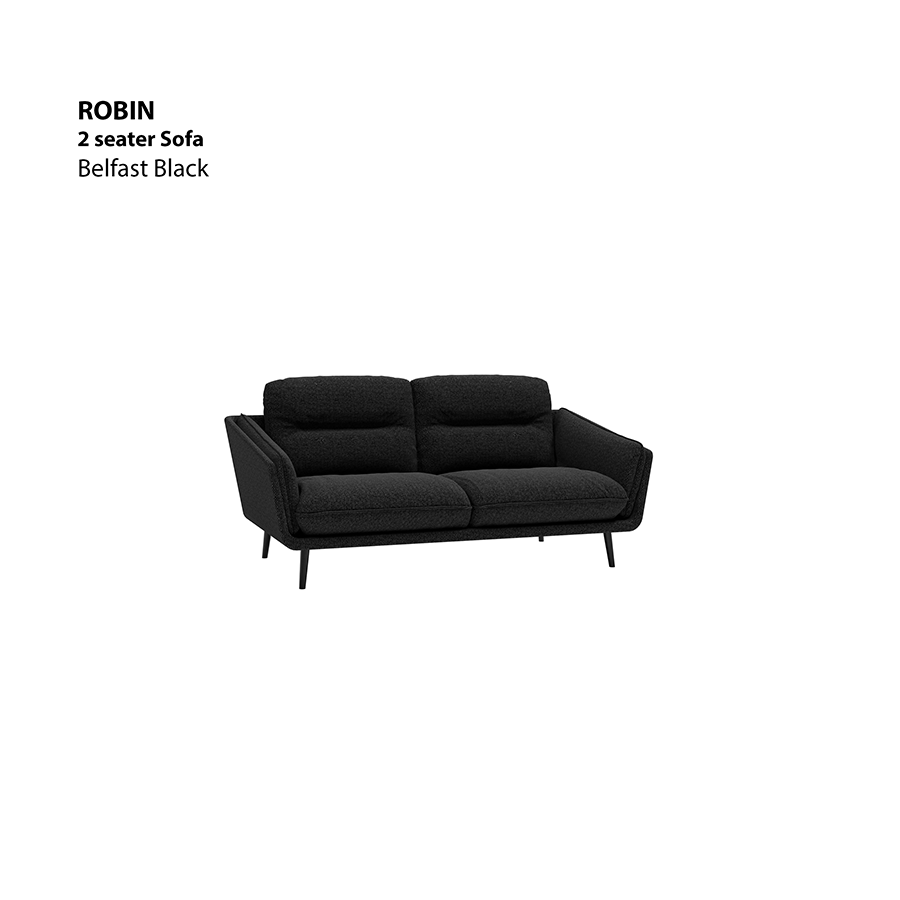 #Swatch_Fabric Belfast Black