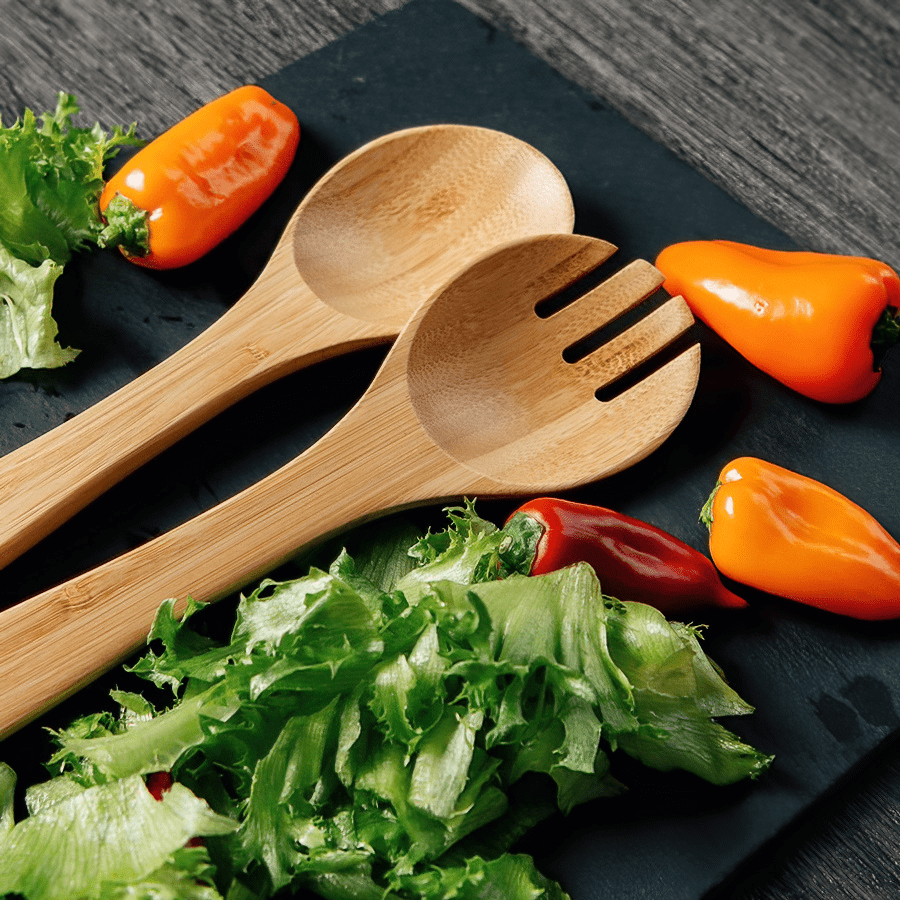 MORE RODON OPTIONS Rodon Bamboo Salad Server Set Rodon Bamboo Salad Server Set Mandaue Foam