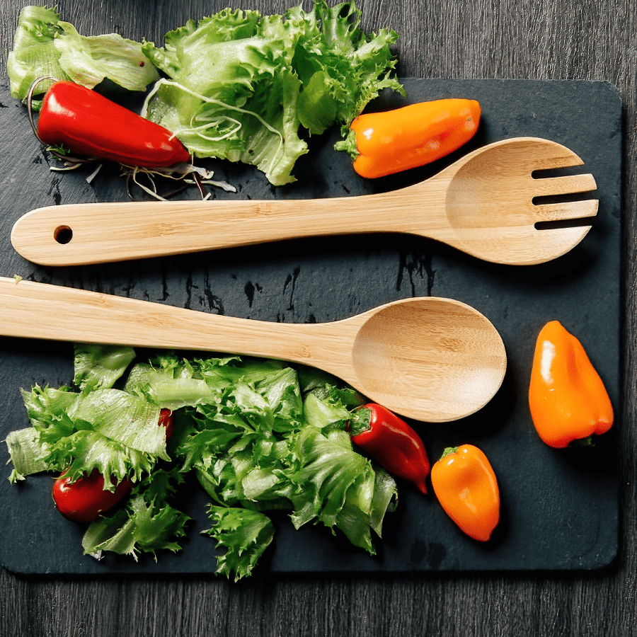 MORE RODON OPTIONS Rodon Bamboo Salad Server Set Rodon Bamboo Salad Server Set Mandaue Foam