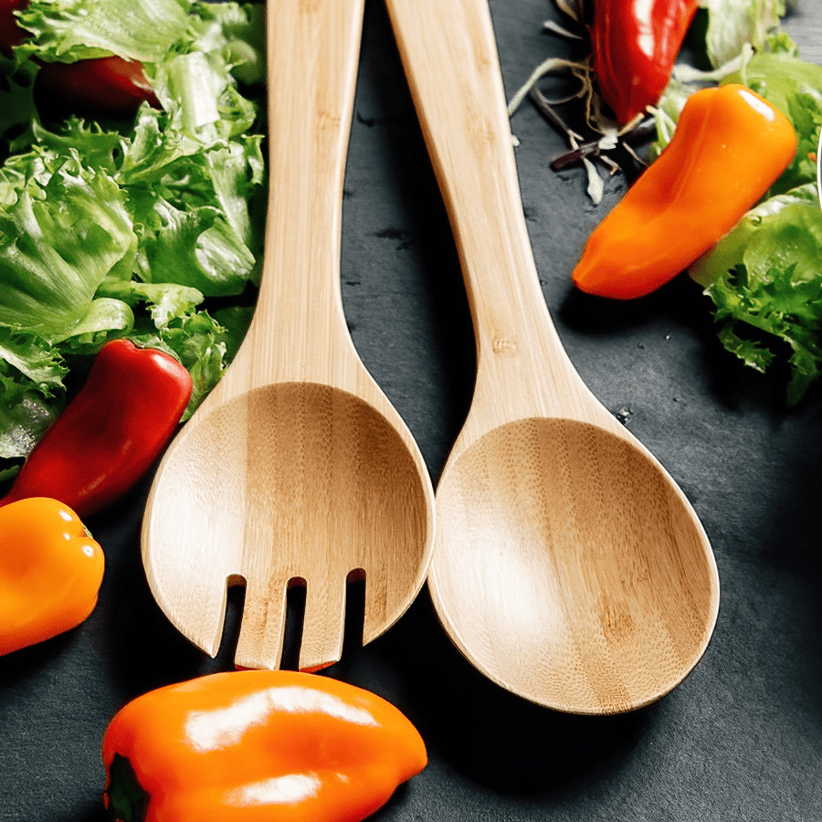 MORE RODON OPTIONS Rodon Bamboo Salad Server Set Rodon Bamboo Salad Server Set Mandaue Foam