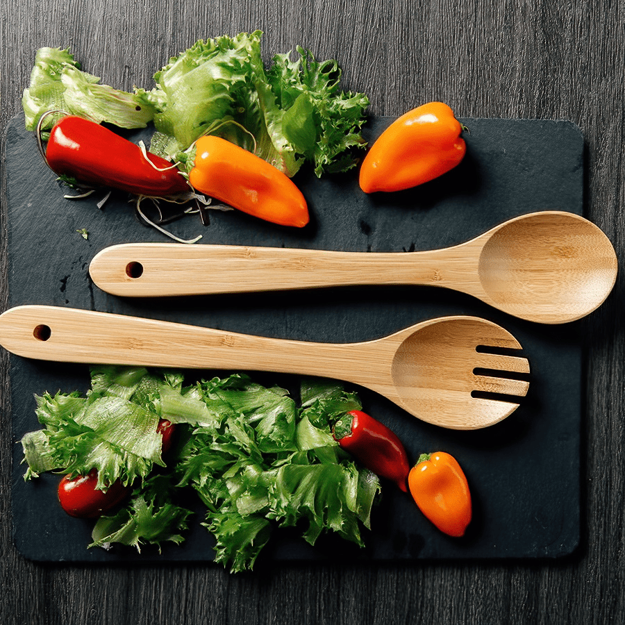 MORE RODON OPTIONS Rodon Bamboo Salad Server Set Rodon Bamboo Salad Server Set Mandaue Foam