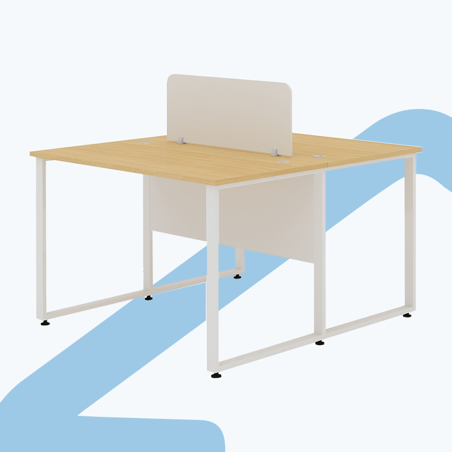 Rollins 2 Seater Workstation Desk