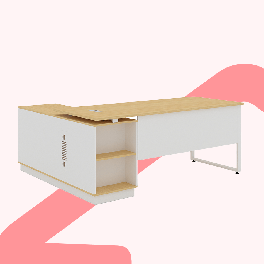 Rollins Left/Right Executive Desk