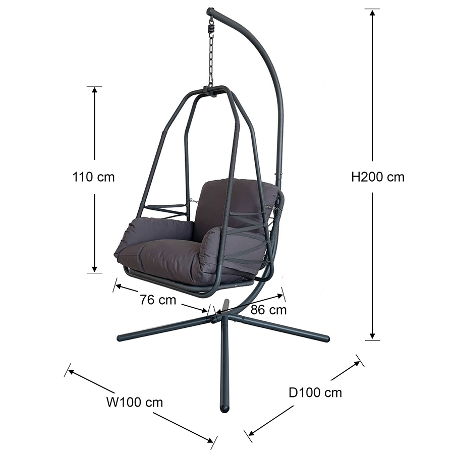 Romilly Hanging Chair Romilly Hanging Chair Mandaue Foam