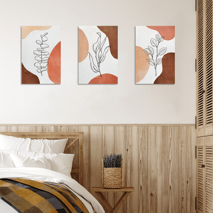 Ronia Set of 3 Canvas Wall Art Ronia Set of 3 Canvas Wall Art Mandaue Foam