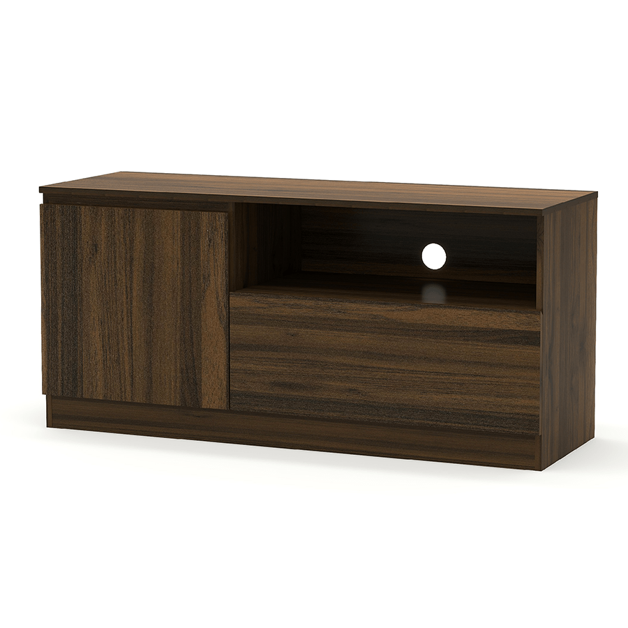 MORE RUSSEL OPTIONS Russel 120 cm TV Bench Russel 120 cm TV Bench Walnut Mandaue Foam