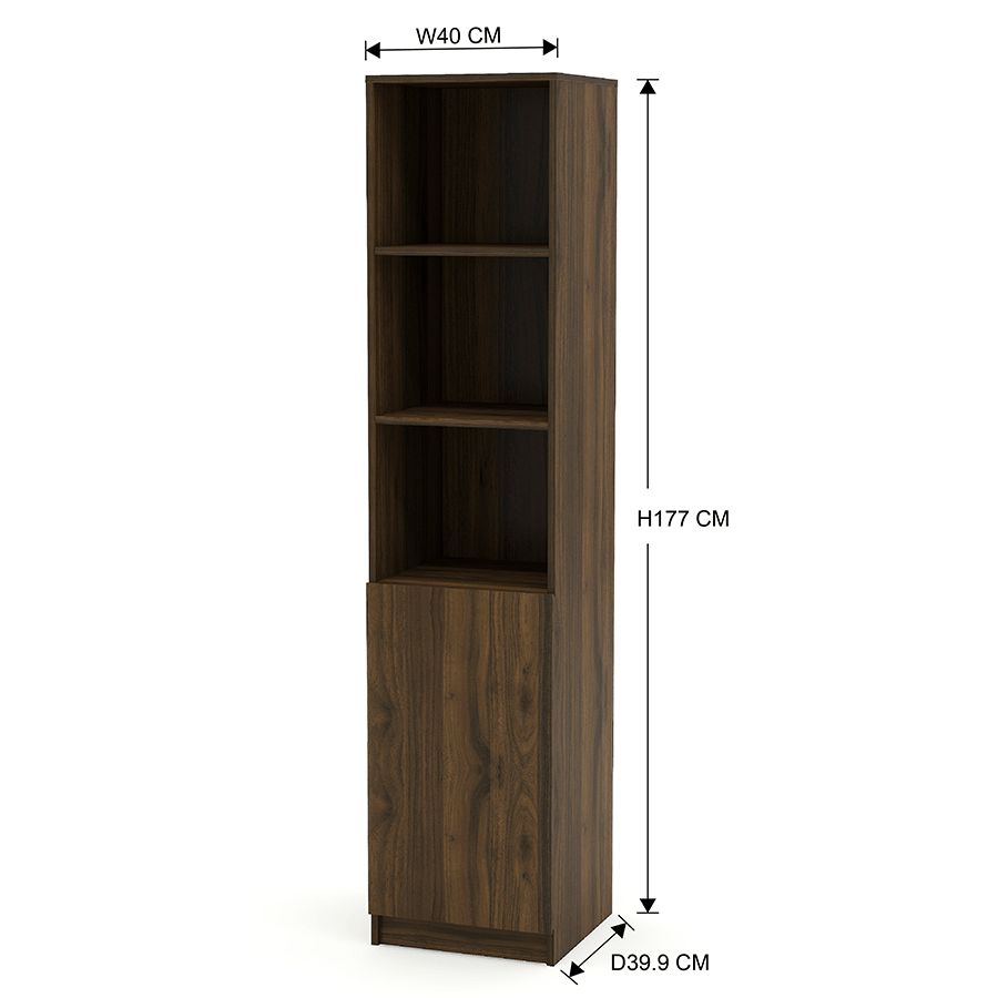 MORE RUSSEL OPTIONS Russel 40 cm Narrow 1 Door Bookcase Russel 40 cm Narrow 1 Door Bookcase Mandaue Foam