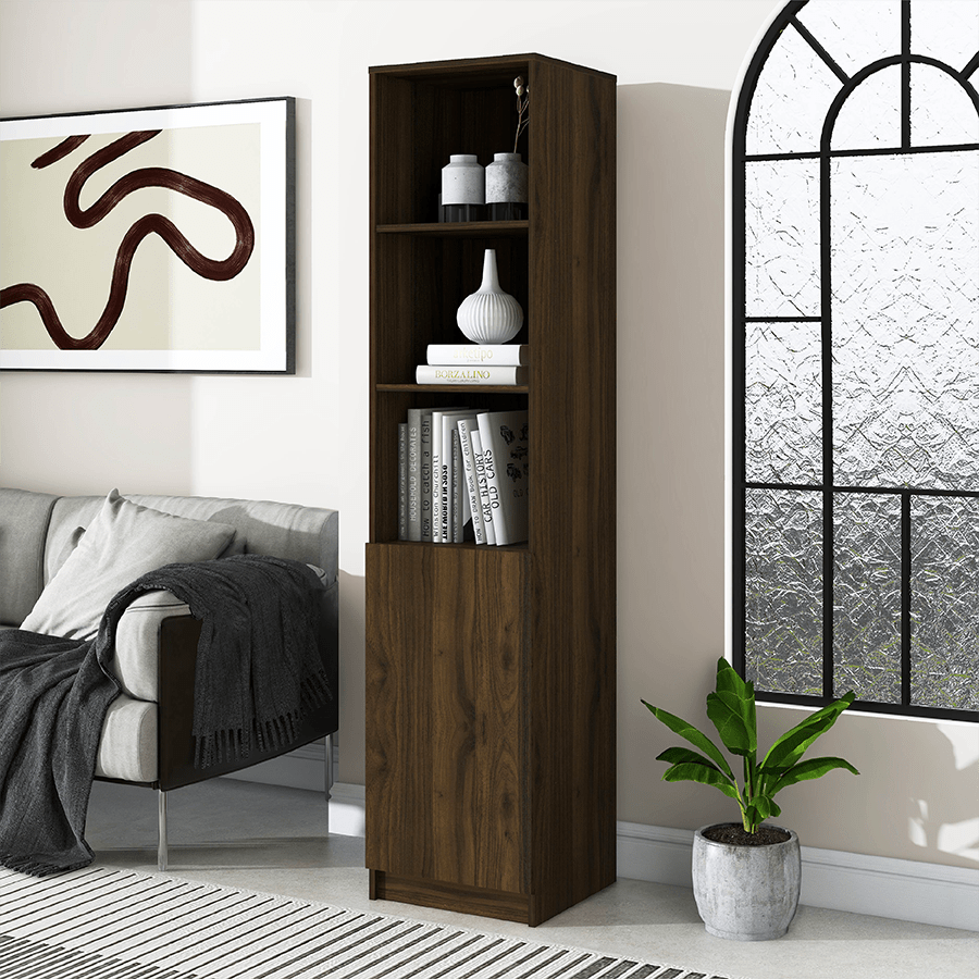 MORE RUSSEL OPTIONS Russel 40 cm Narrow 1 Door Bookcase Russel 40 cm Narrow 1 Door Bookcase Mandaue Foam