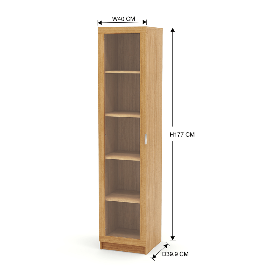 MORE RUSSEL OPTIONS Russel 40 cm Narrow Display Cabinet Russel 40 cm Narrow Display Cabinet Mandaue Foam