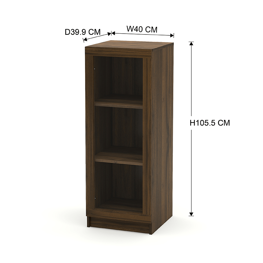 MORE RUSSEL OPTIONS Russel 40 cm Narrow Low Glass Cabinet Russel 40 cm Narrow Low Glass Cabinet Mandaue Foam