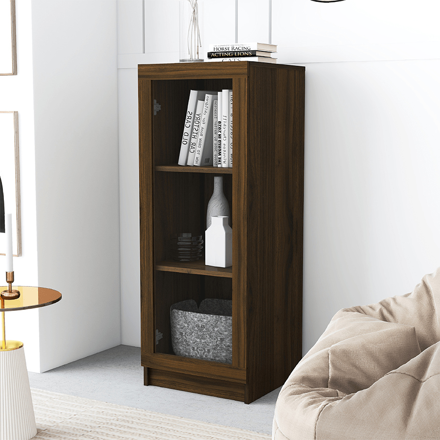 MORE RUSSEL OPTIONS Russel 40 cm Narrow Low Glass Cabinet Russel 40 cm Narrow Low Glass Cabinet Mandaue Foam